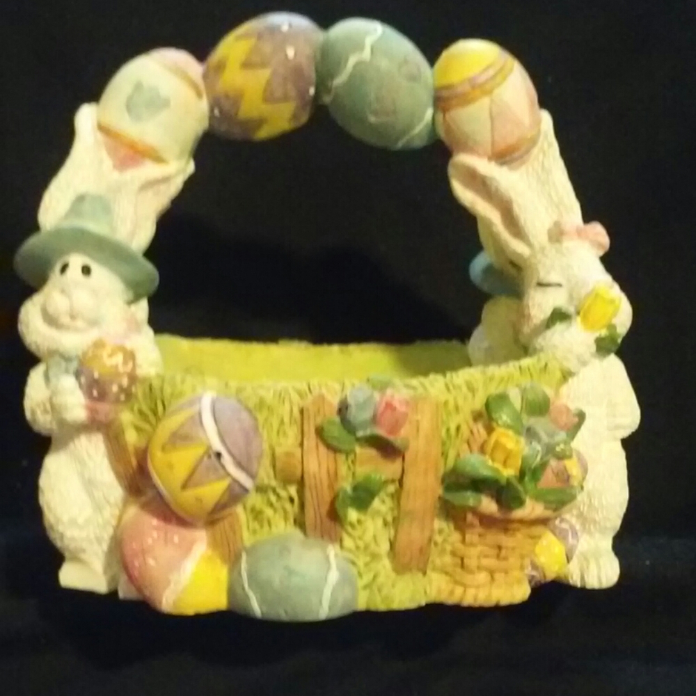Easter Basket Candy Dish